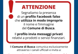 Avviso profilo fake